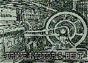 Drive Motor and Belt, Telharmonic Hall